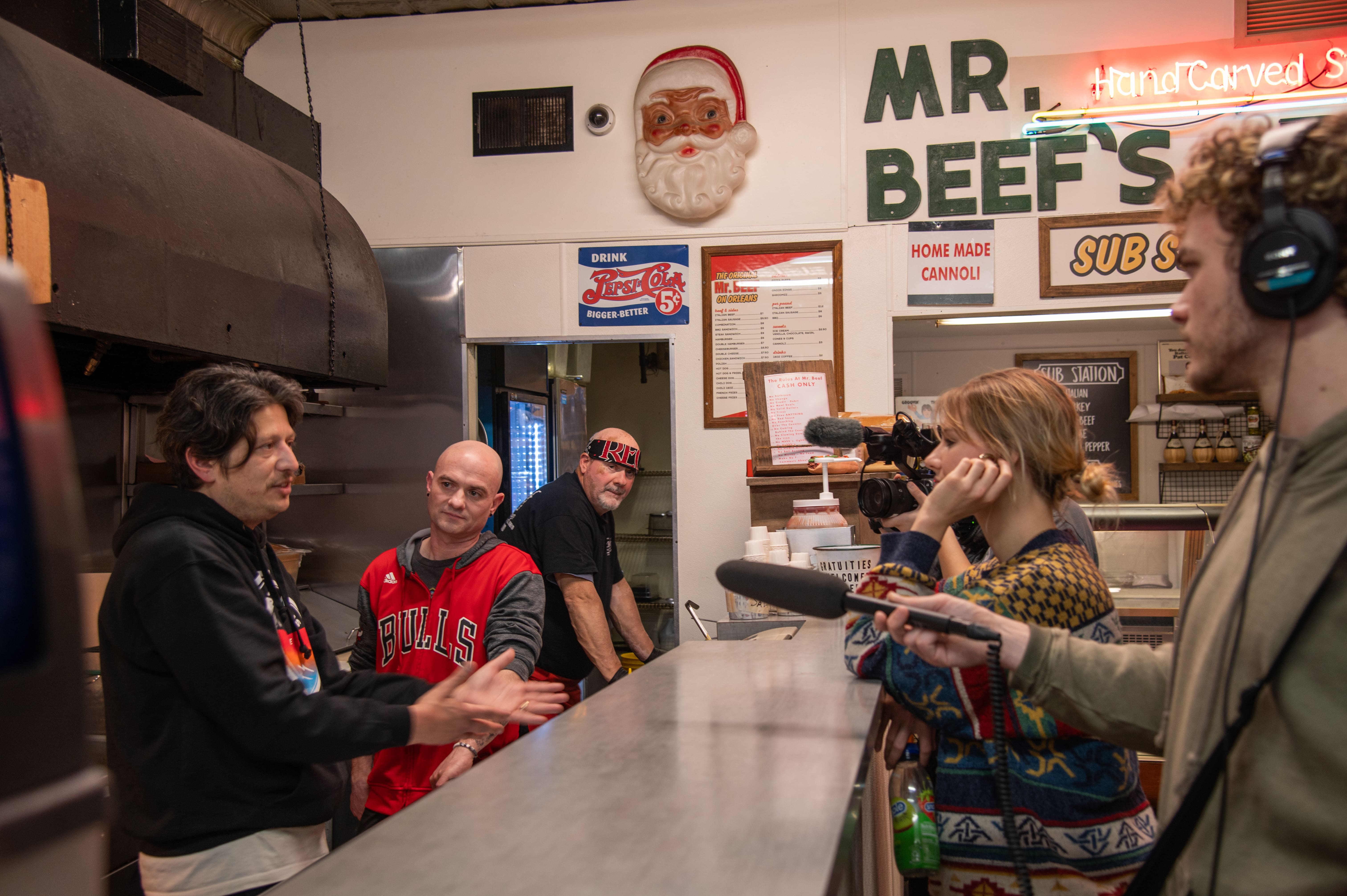Mr. Beef or: How I Learned to Stop Worrying and Love The Bear behind the scenes 1
